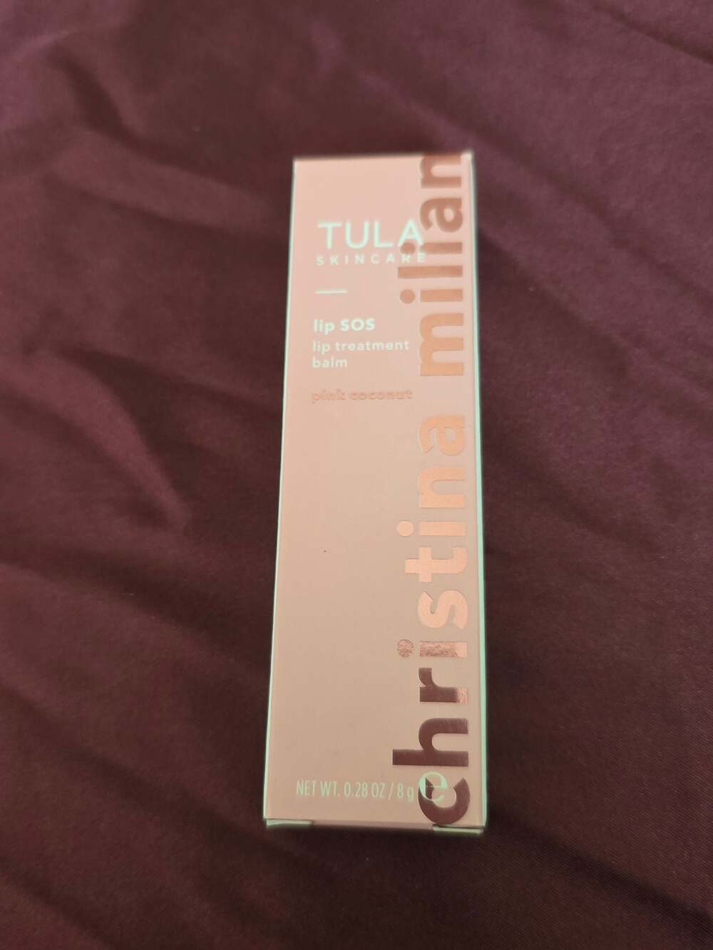 TULA Skincare Lip SOS Lip Treatment Balm Pink Coconut (Christina Milian)
